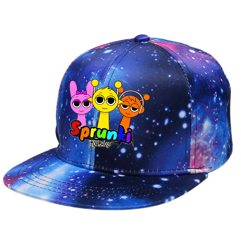 Street Fashion Game - Sprunkis Baseball Hats Fashion Starry Sky