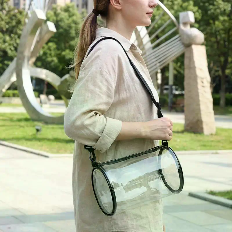 Street Fashion Women - Stylish Transparent Laser Crossbody Bag for