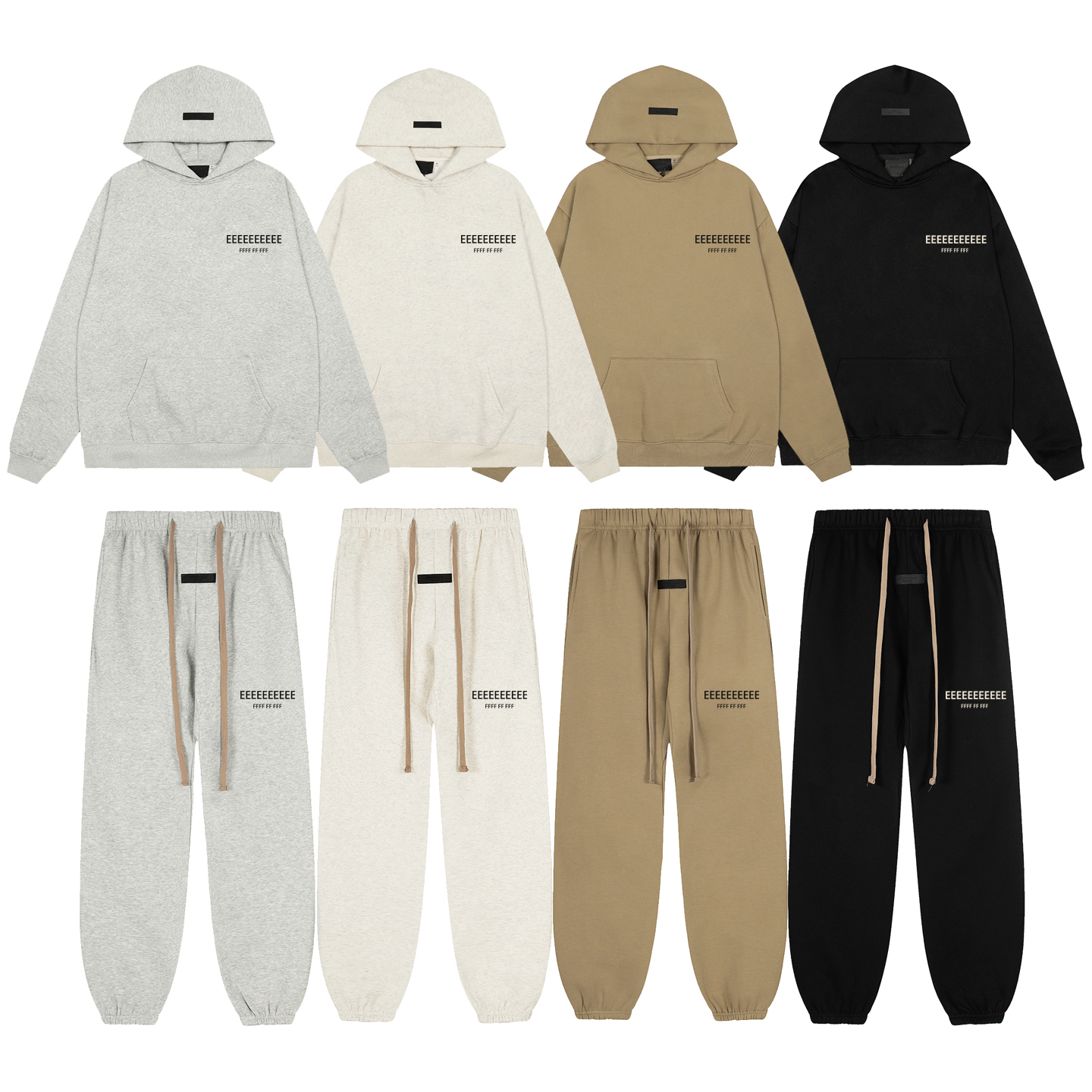 Street Fashion Men - Fashion Double-Stripe Set Men's Drawstring Pants