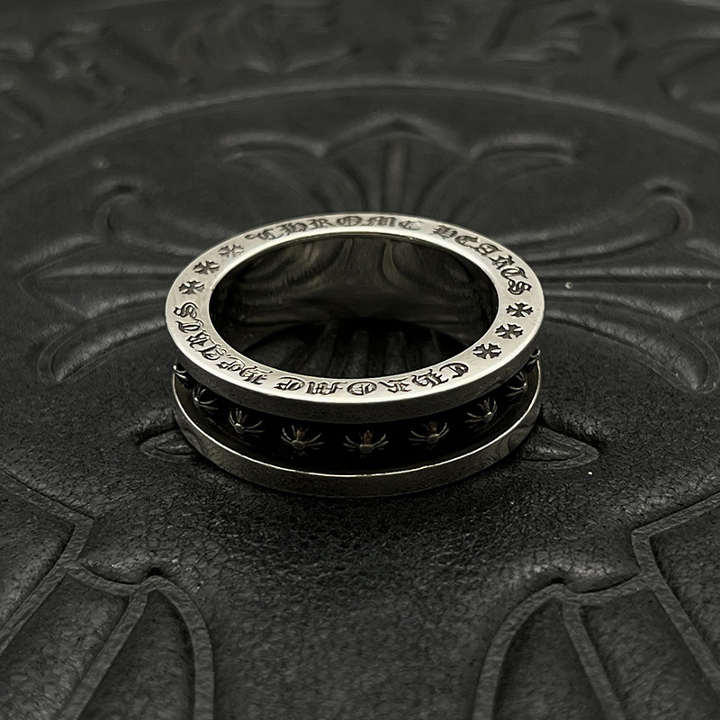 Street Fashion Rings - S925 sterling silver retro cross flower