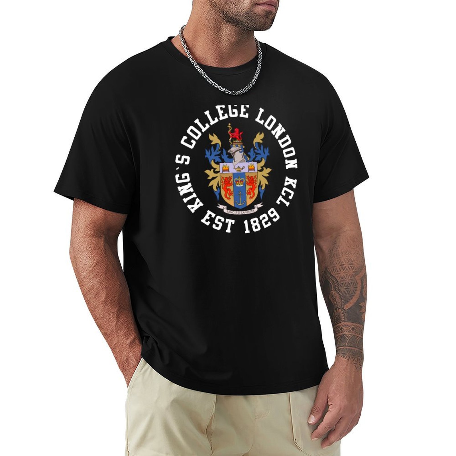 Street Fashion Uk - Kings College London logo KCL London