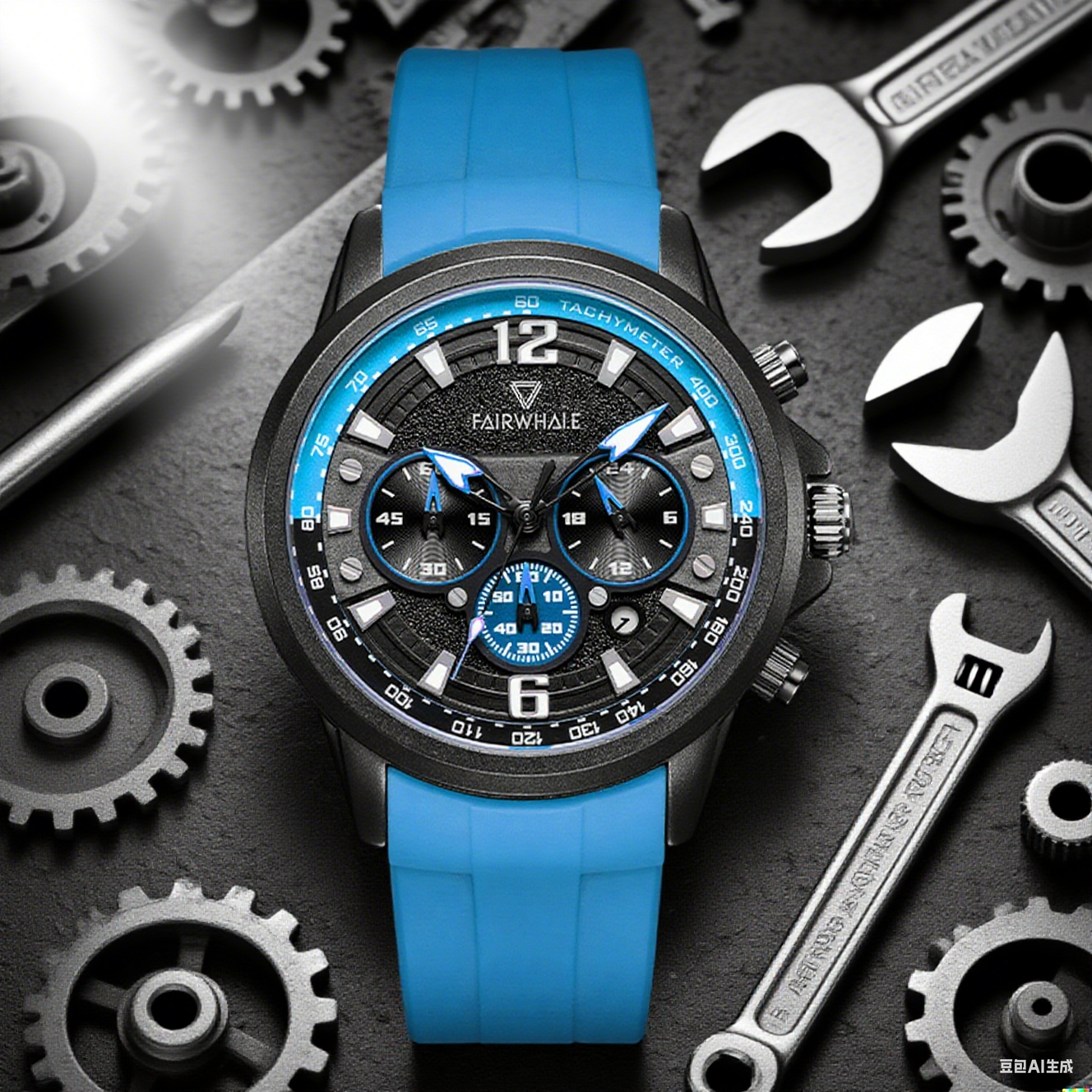 Fashion Street Night - Mark Fairwhale 5530 Men's Watch Waterproof