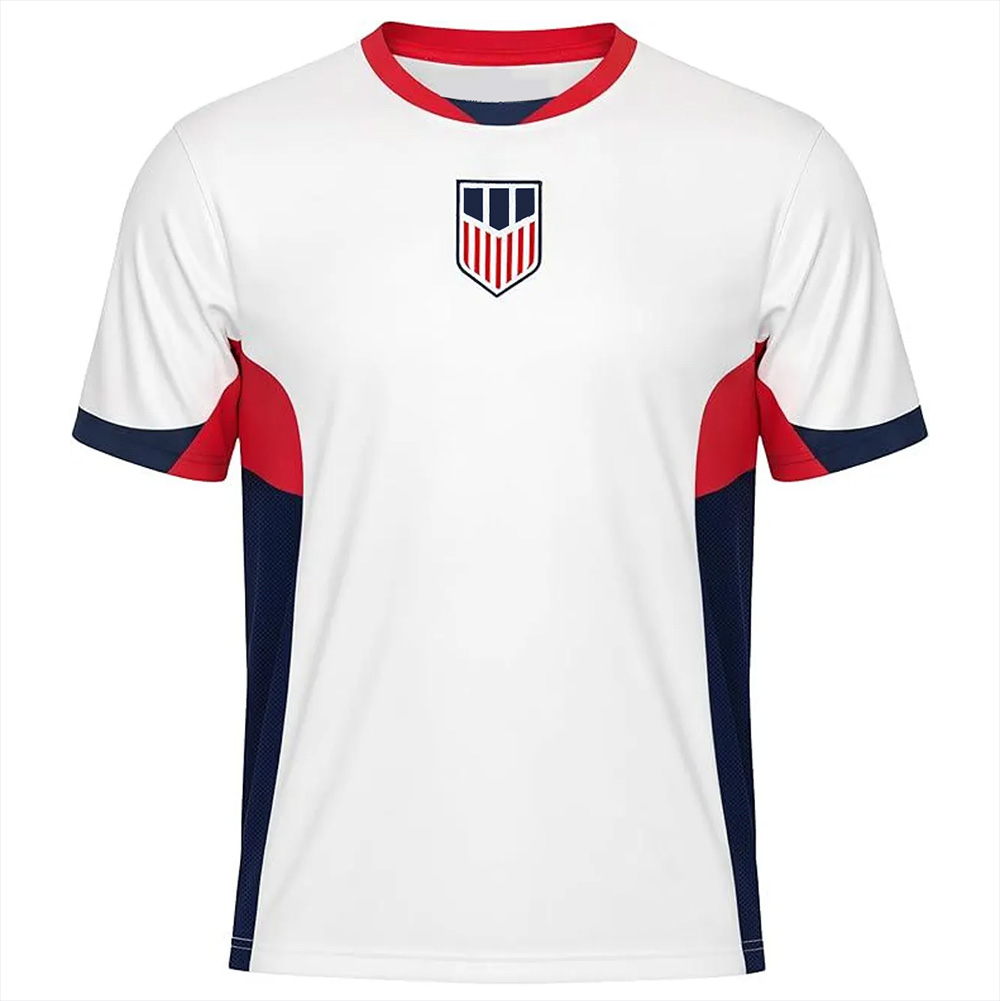 2026 USA Soccer Game Soccer T- - Street Fashion Game ulasan dan harga