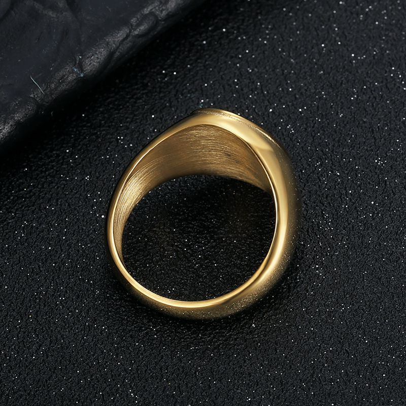Men Vintage 316L Stainless Ste - Street Fashion Rings ulasan dan harga