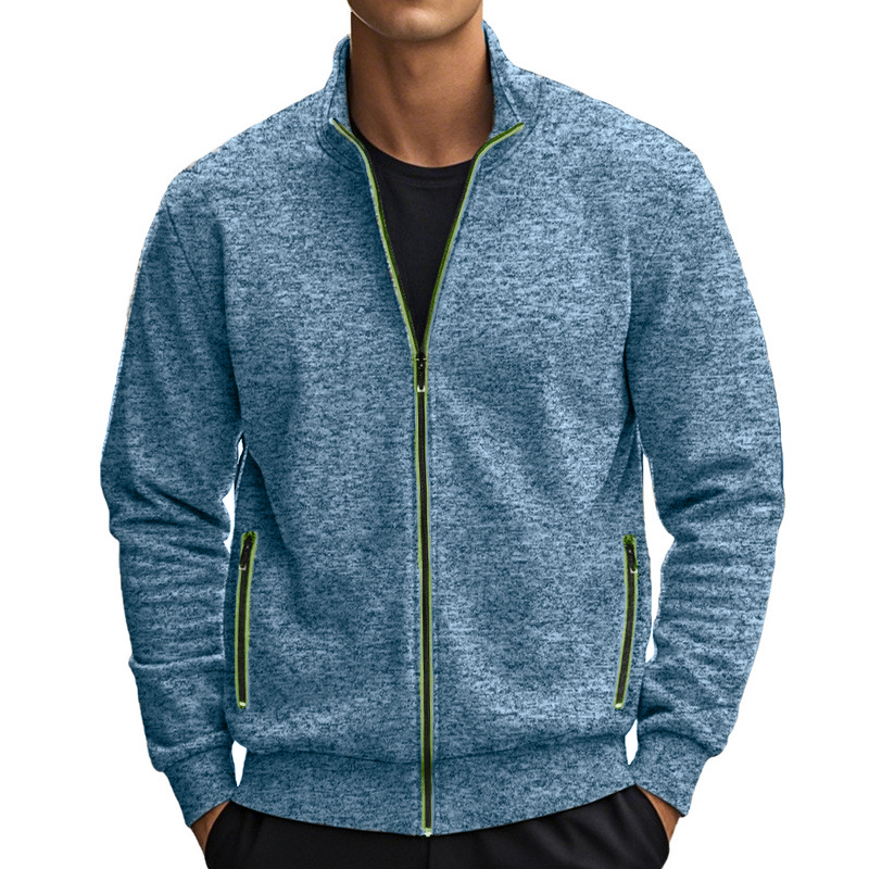Mens Stand Collar Sweatshirt C - Street Fashion Game ulasan dan harga