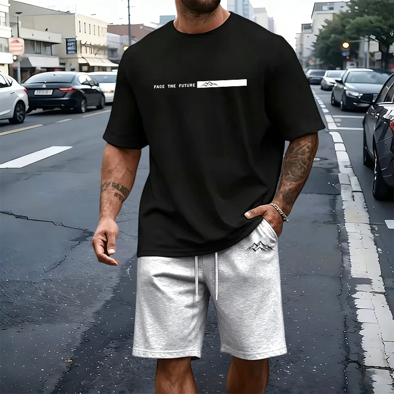 Fashion Mens T-Shirt Tracksuit - Street Fashion Tshirt ulasan dan harga