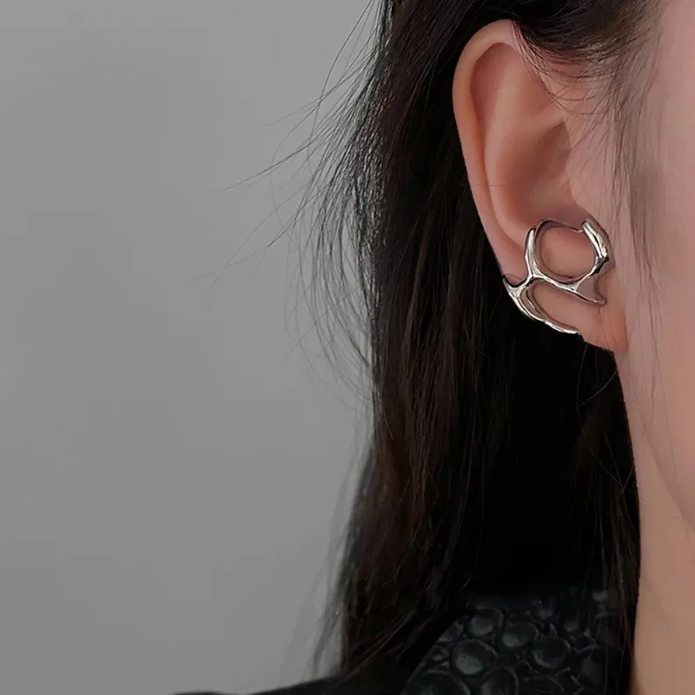 Women Trendy Y2K Irregular Liq - Street Fashion Earrings ulasan dan harga