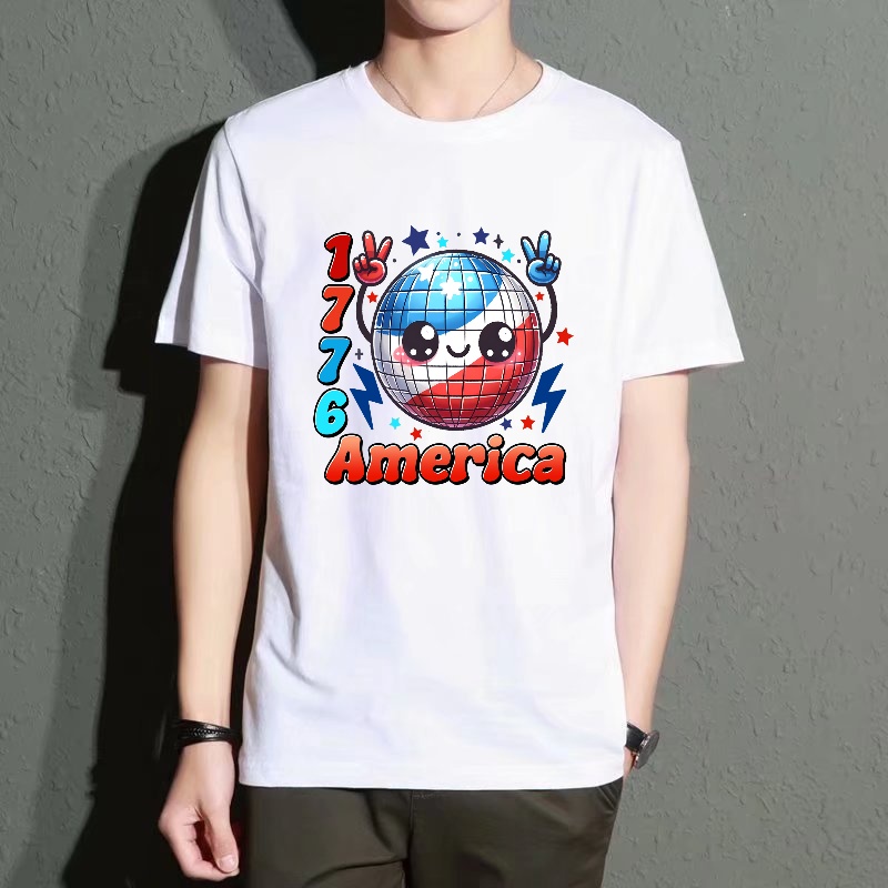 Men's Black Round-Neck Short-S - Street Fashion Theme ulasan dan harga