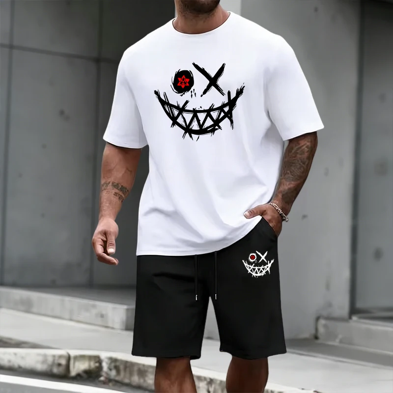 2026 Summer Men's Set T-shirt& - Street Fashion Tshirt ulasan dan harga