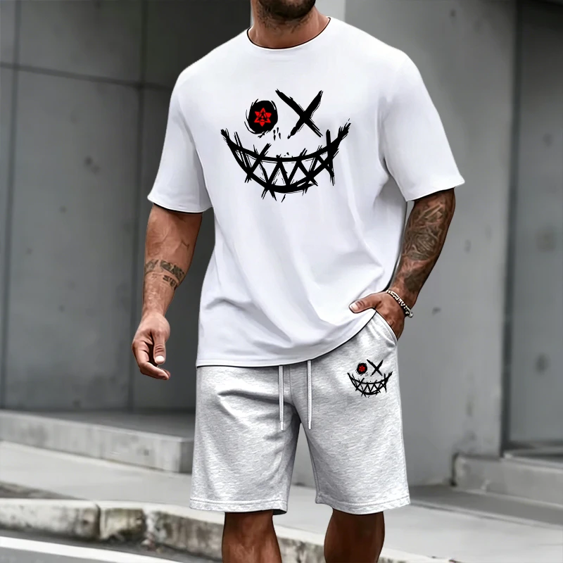 2026 Summer Men's Set T-shirt& - Street Fashion Tshirt ulasan dan harga