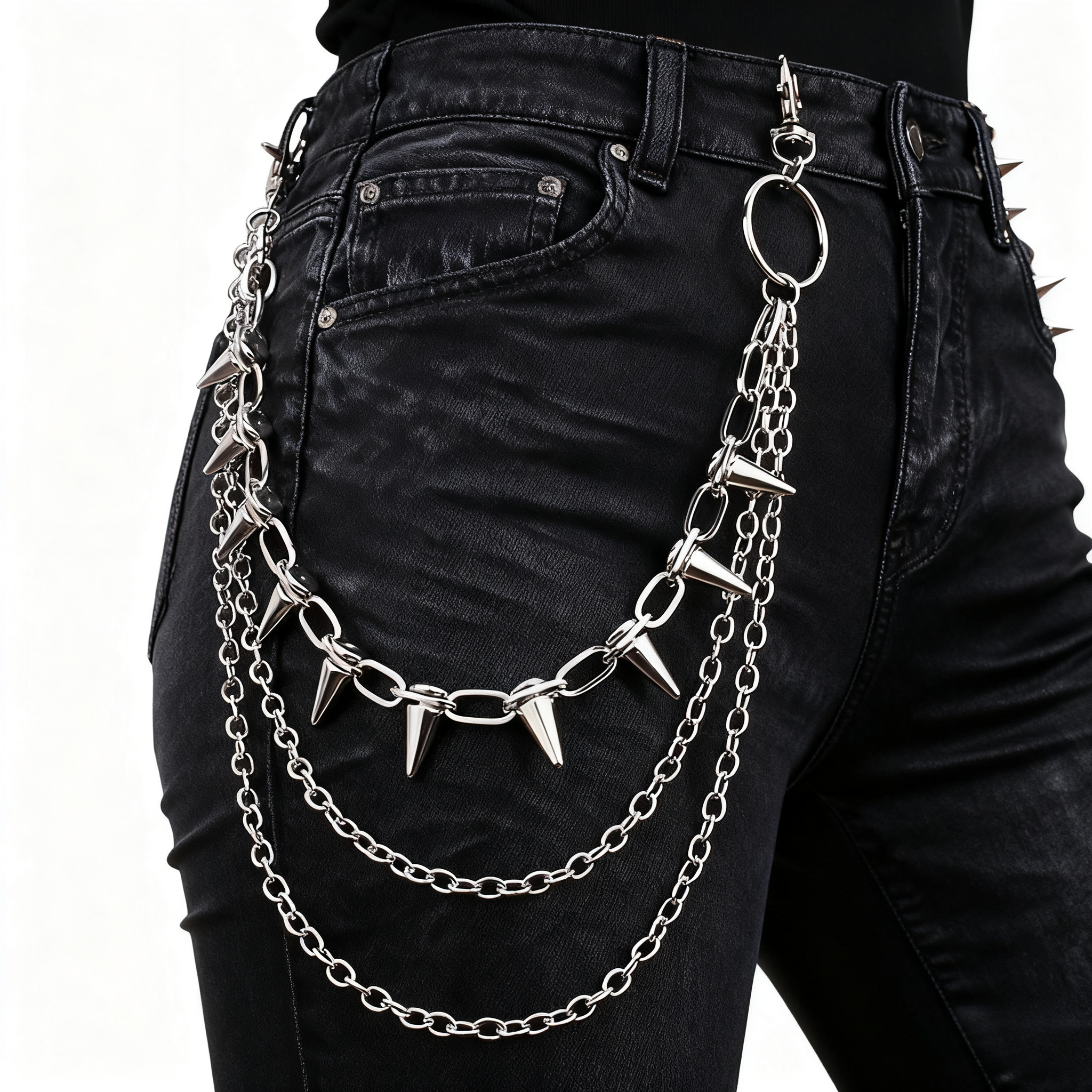 Unisex Hip Hop Punk Rock Metal - Street Fashion Rings ulasan dan harga