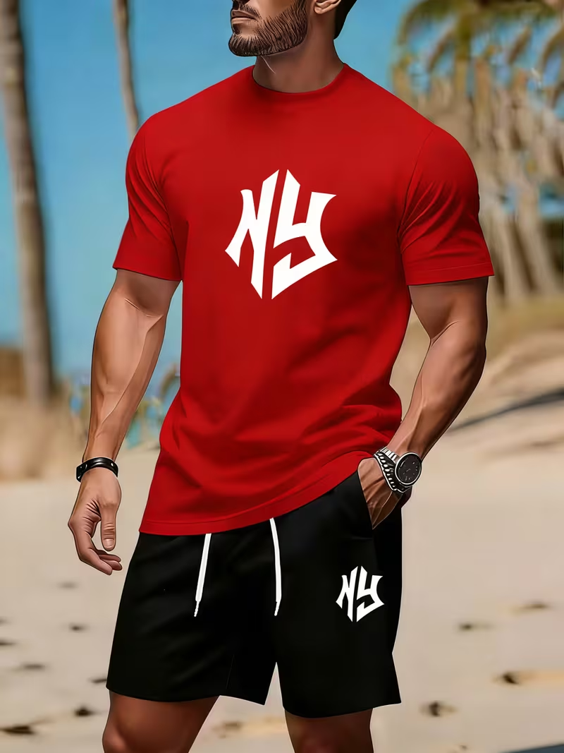 New Street Trendy Men's Summer - Street Fashion China ulasan dan harga