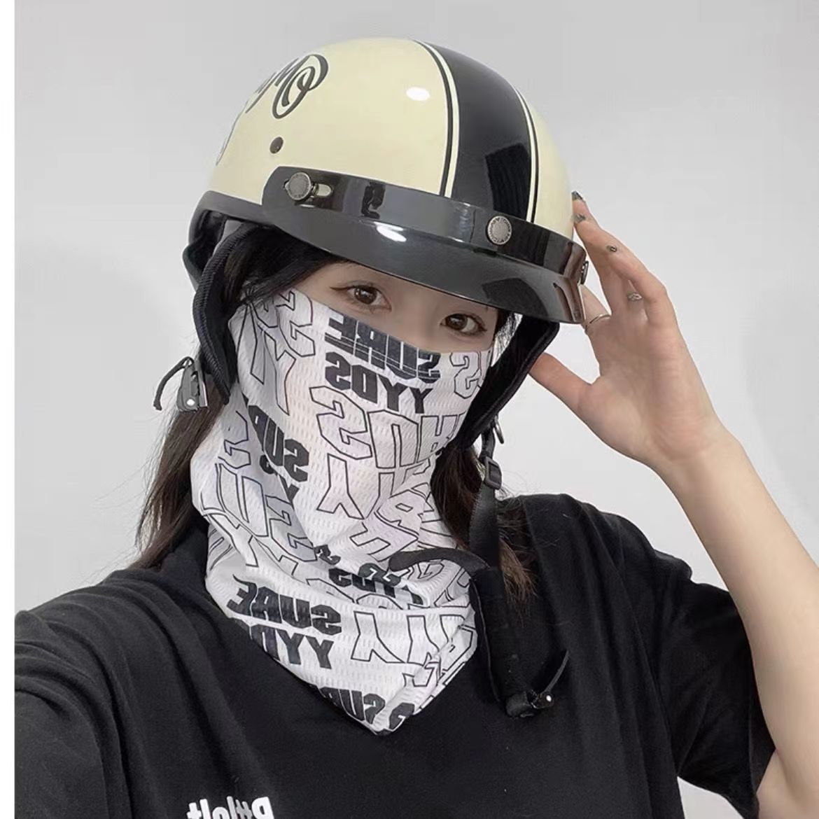 Fashion Sunscreen Mask For Men - Street Fashion Rings ulasan dan harga