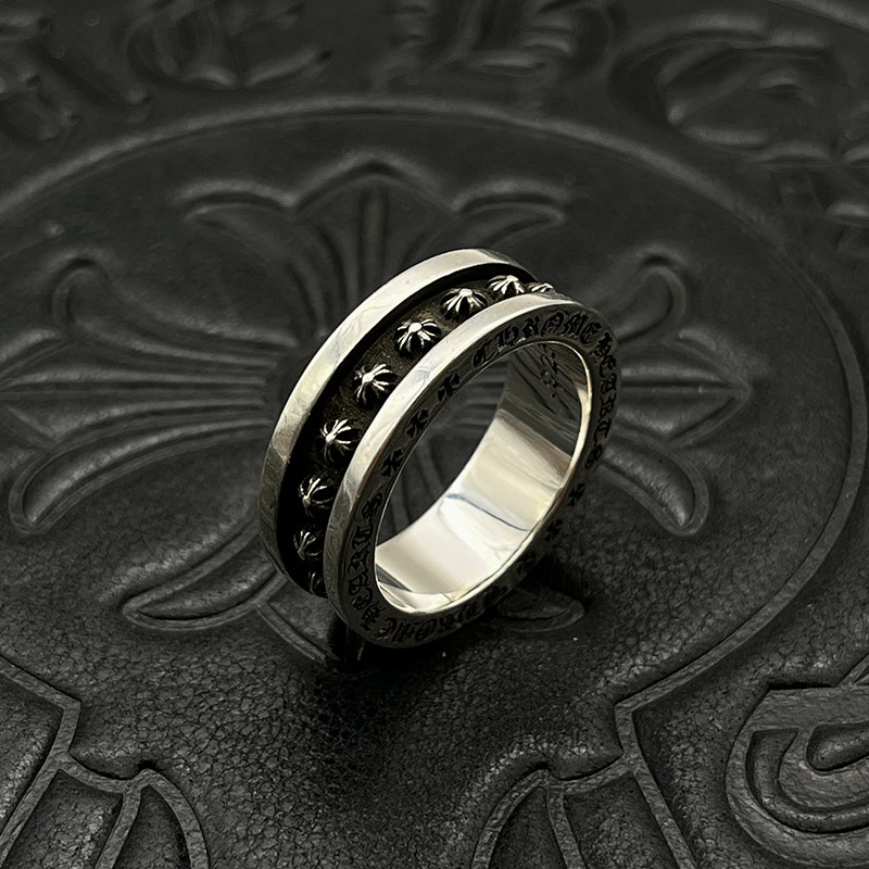 S925 sterling silver retro cro - Street Fashion Rings ulasan dan harga