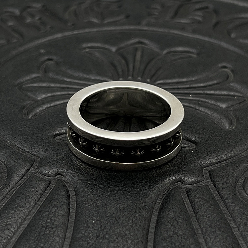 S925 sterling silver retro cro - Street Fashion Rings ulasan dan harga