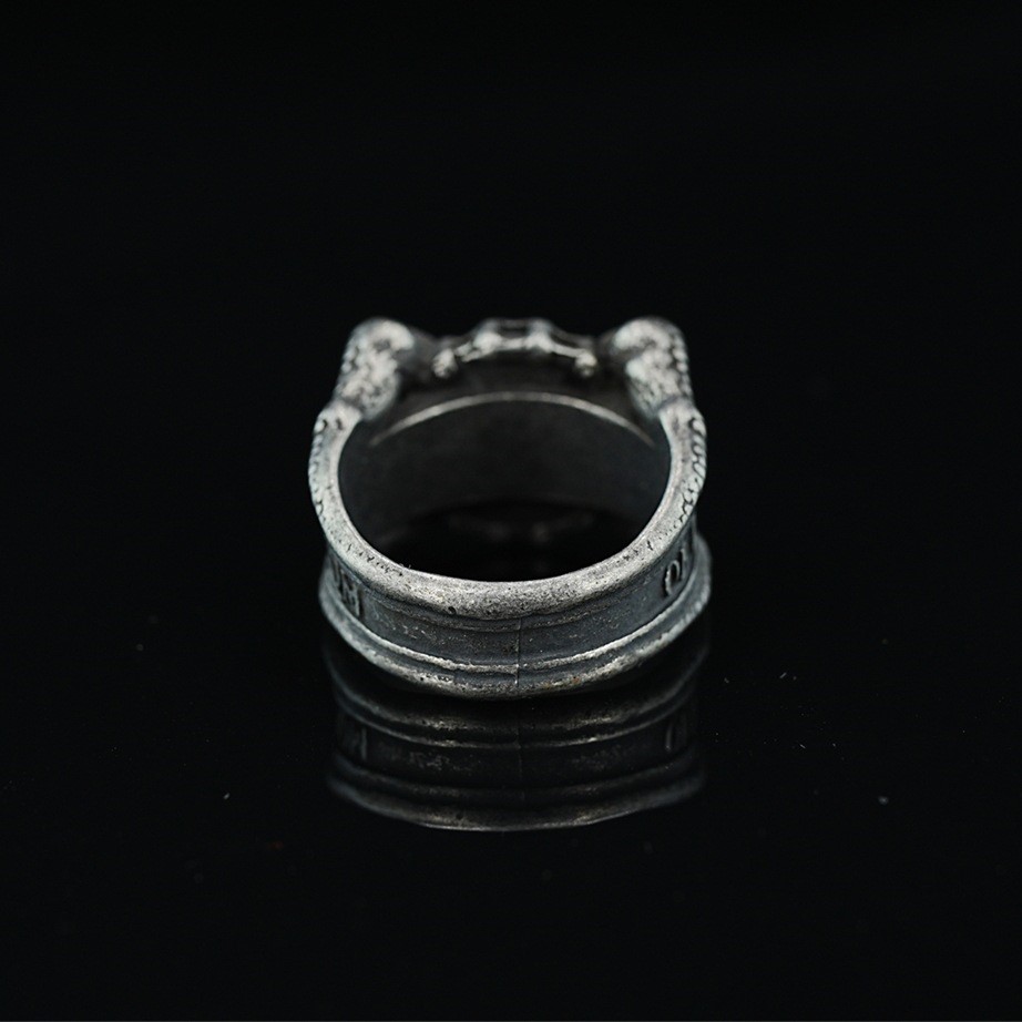 Retro Titanium Steel Dragon Cl - Street Fashion Rings ulasan dan harga