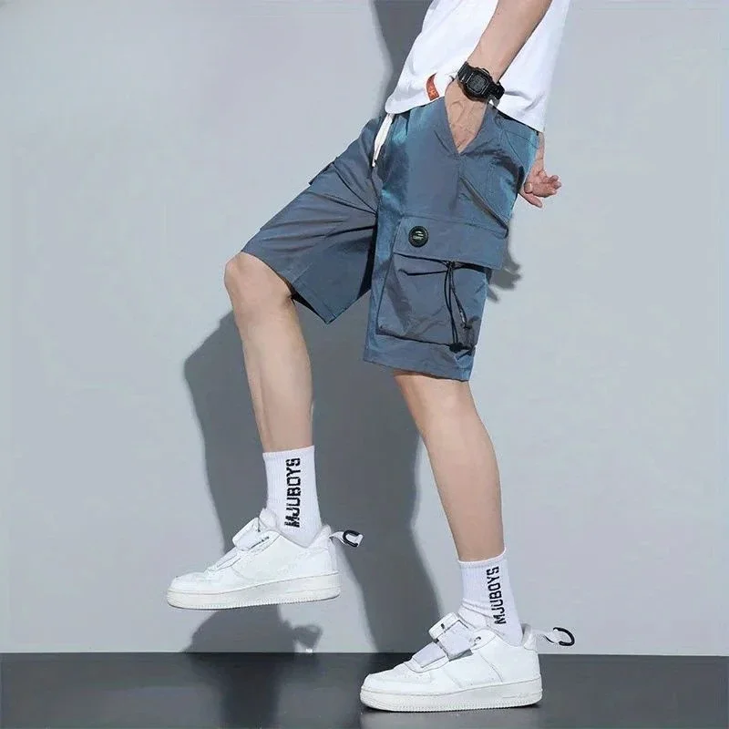 Men's Cargo Shorts Baggy Elast - Cargo Pant Wide ulasan dan harga