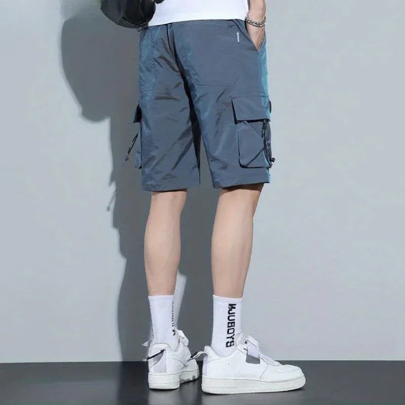 Men's Cargo Shorts Baggy Elast - Cargo Pant Wide ulasan dan harga