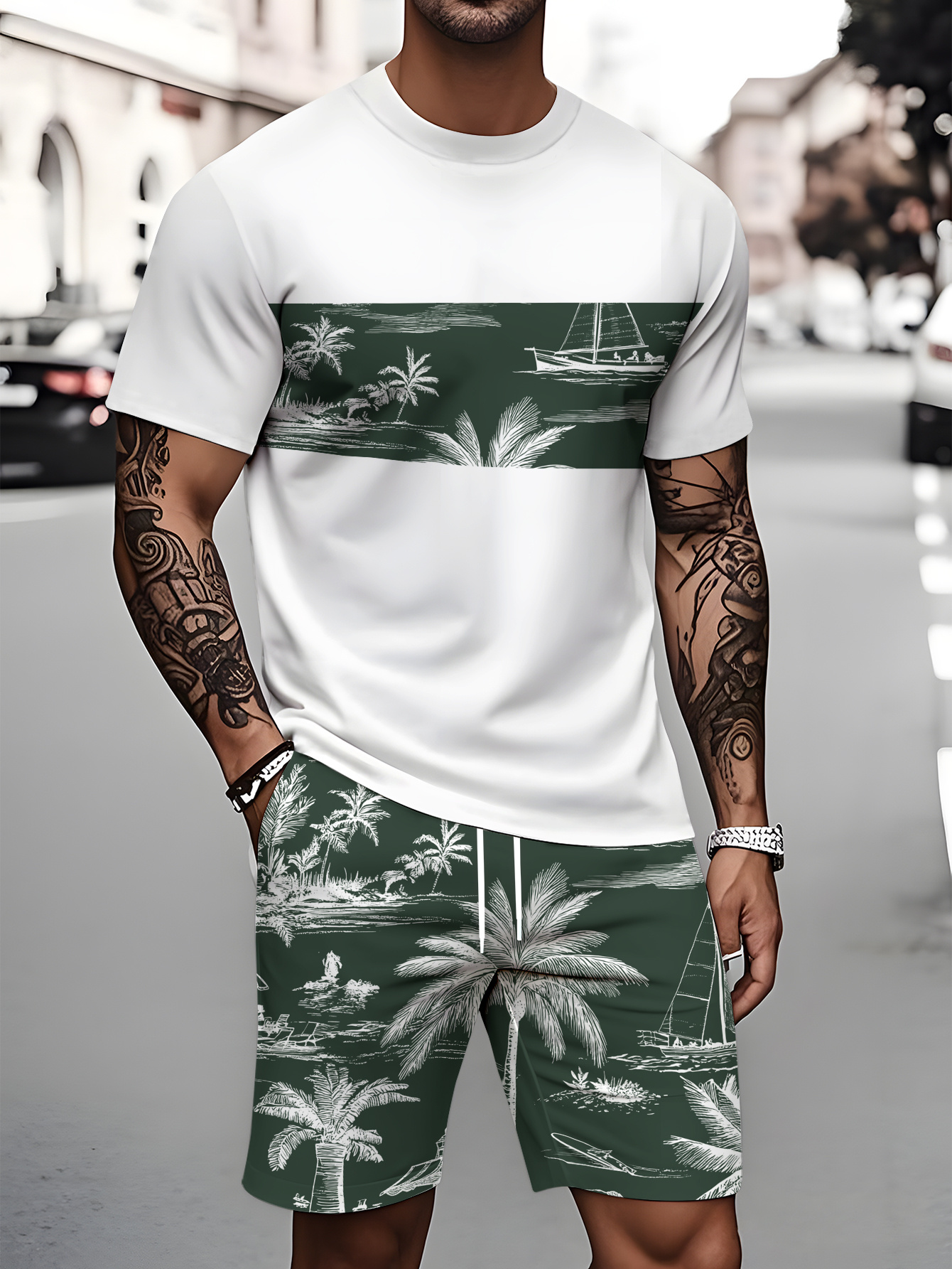 2026 Summer Fashion T-Shirt an - Street Fashion Tshirt ulasan dan harga
