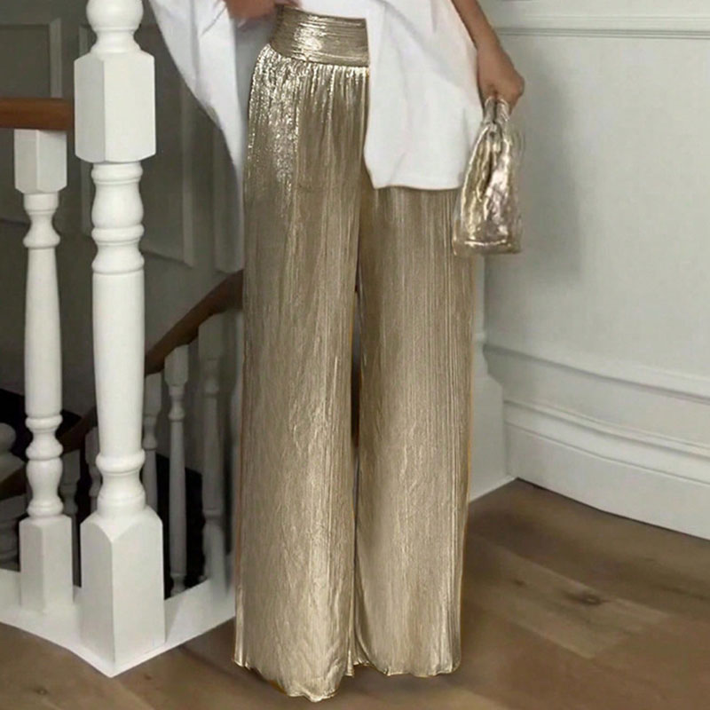 Summer Solid Color Wide Leg Wo - Fashion Street Night ulasan dan harga
