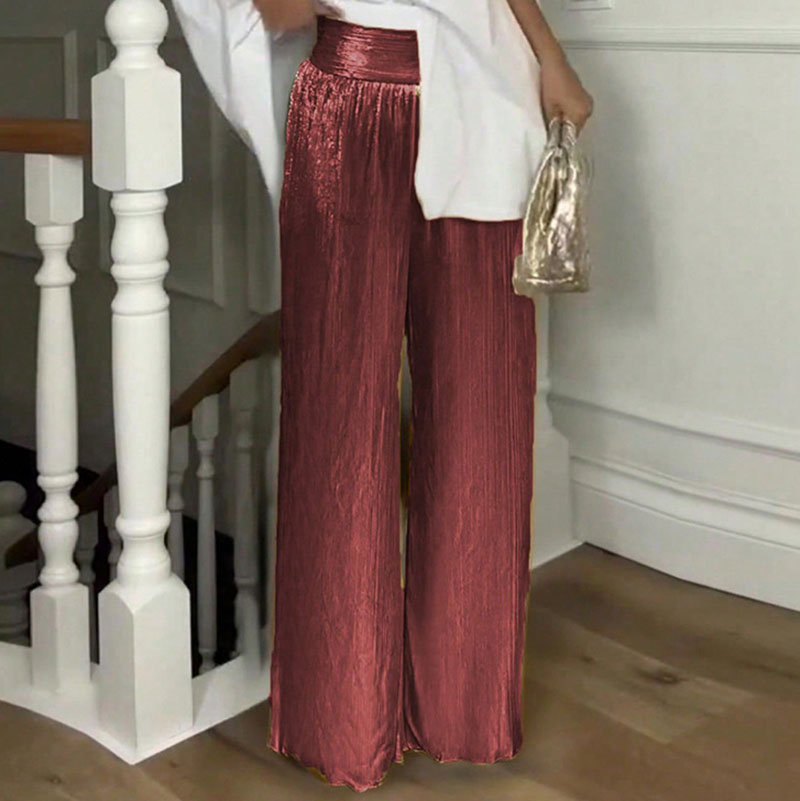 Summer Solid Color Wide Leg Wo - Fashion Street Night ulasan dan harga