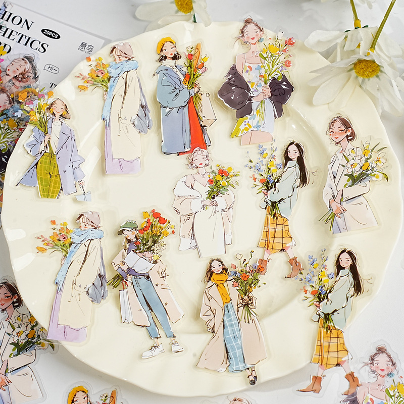 20Pcs/pack Fashion Girls Outfi - Street Fashion Theme ulasan dan harga