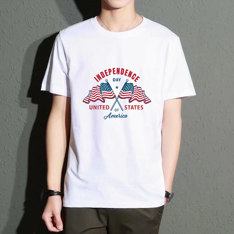 Men's Black Round-Neck Short-S - Street Fashion Theme ulasan dan harga