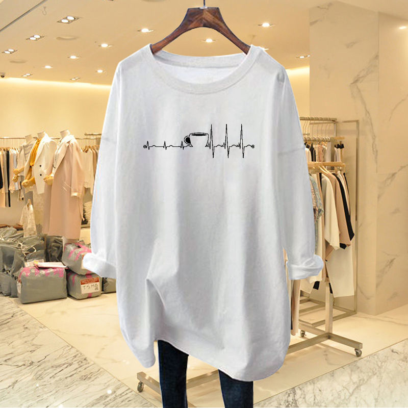 Women Clothing Fashion Pure Co - Longline Tee Oversized ulasan dan harga