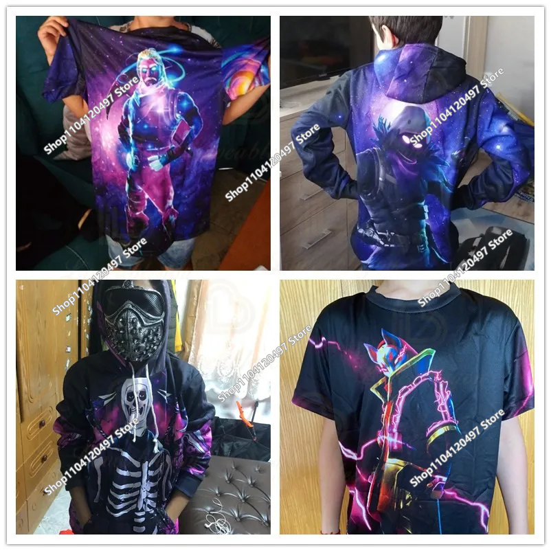 Fortnite Game Kids T-shirt Cos - Street Fashion Game ulasan dan harga