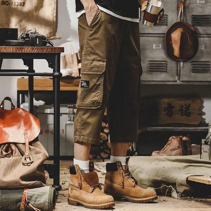 With Zipper Khaki Draw String  - Cargo Pant Wide ulasan dan harga