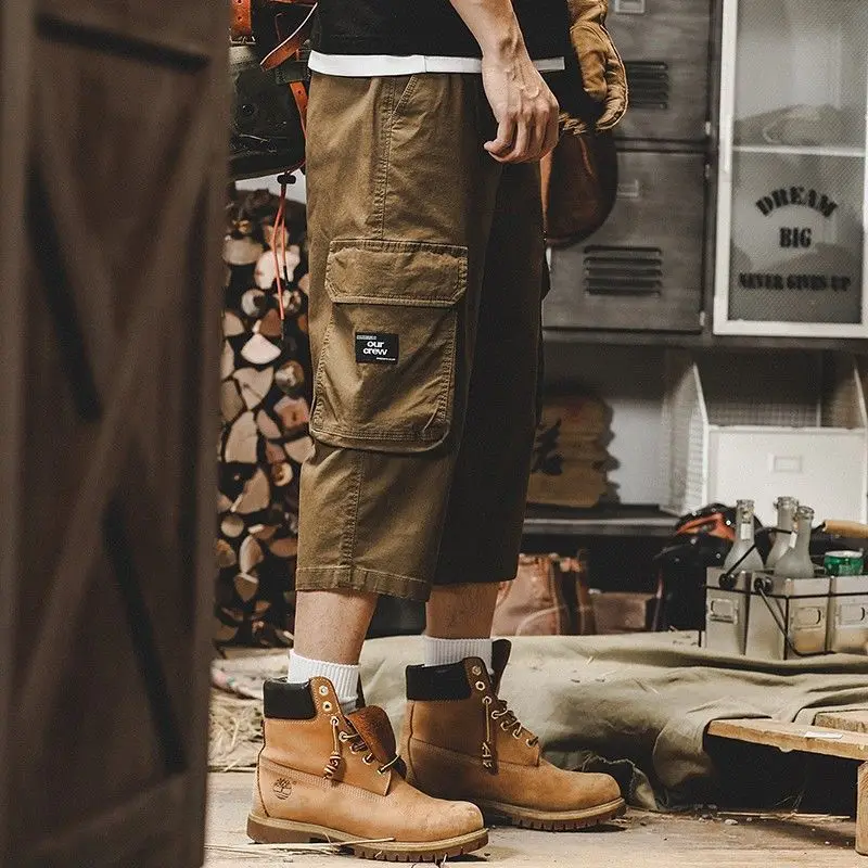 With Zipper Khaki Draw String  - Cargo Pant Wide ulasan dan harga