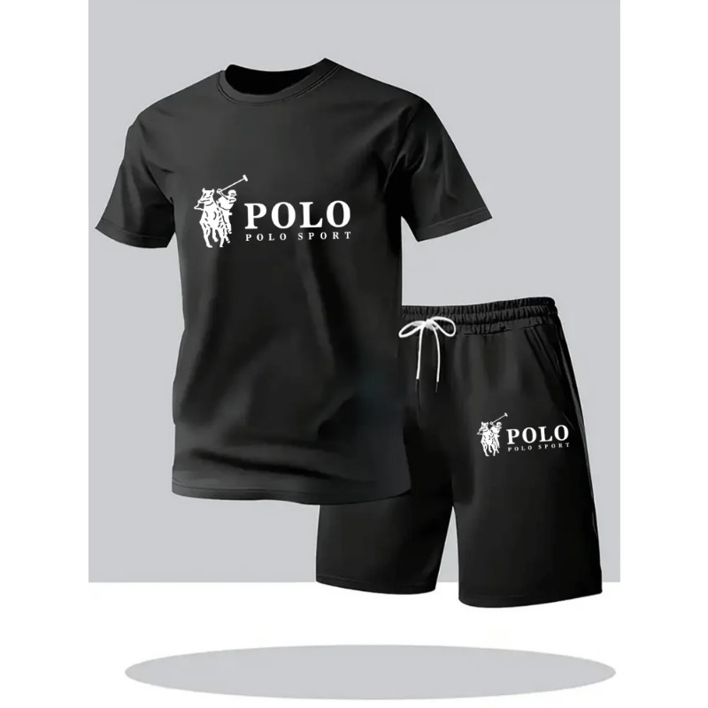 Summer Men's Set Urban Casual  - Street Fashion Tshirt ulasan dan harga