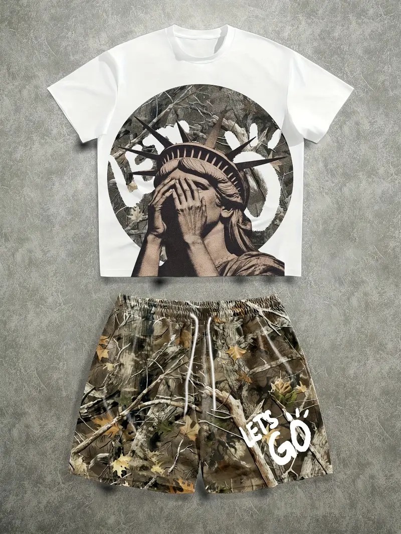 The 2026 Summer New men's Set  - Street Fashion China ulasan dan harga
