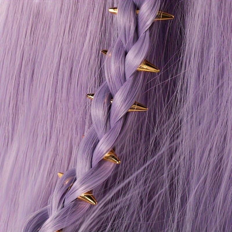 5pcs Set Spiked Hair Clips Pun - Street Fashion Rings ulasan dan harga