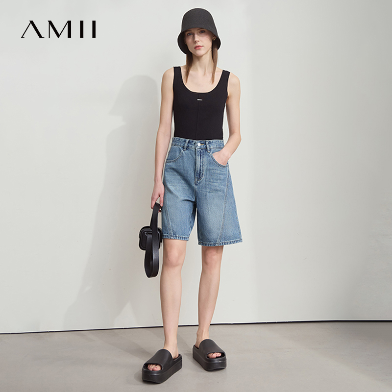AMII Women Jeans Shorts Minima - Cargo Pant Wide ulasan dan harga