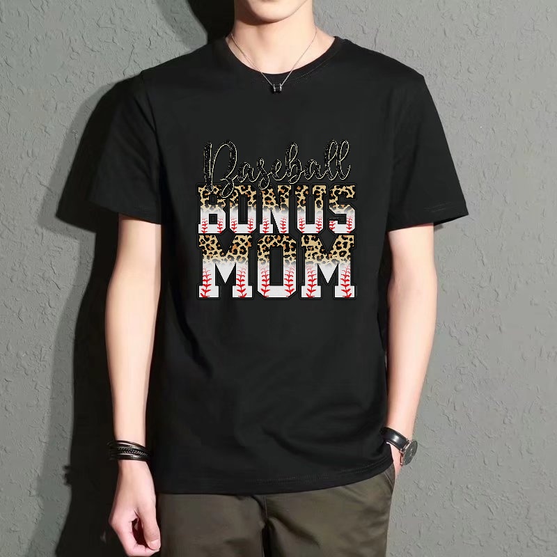 Men's Black Round-Neck Short-S - Street Fashion Theme ulasan dan harga