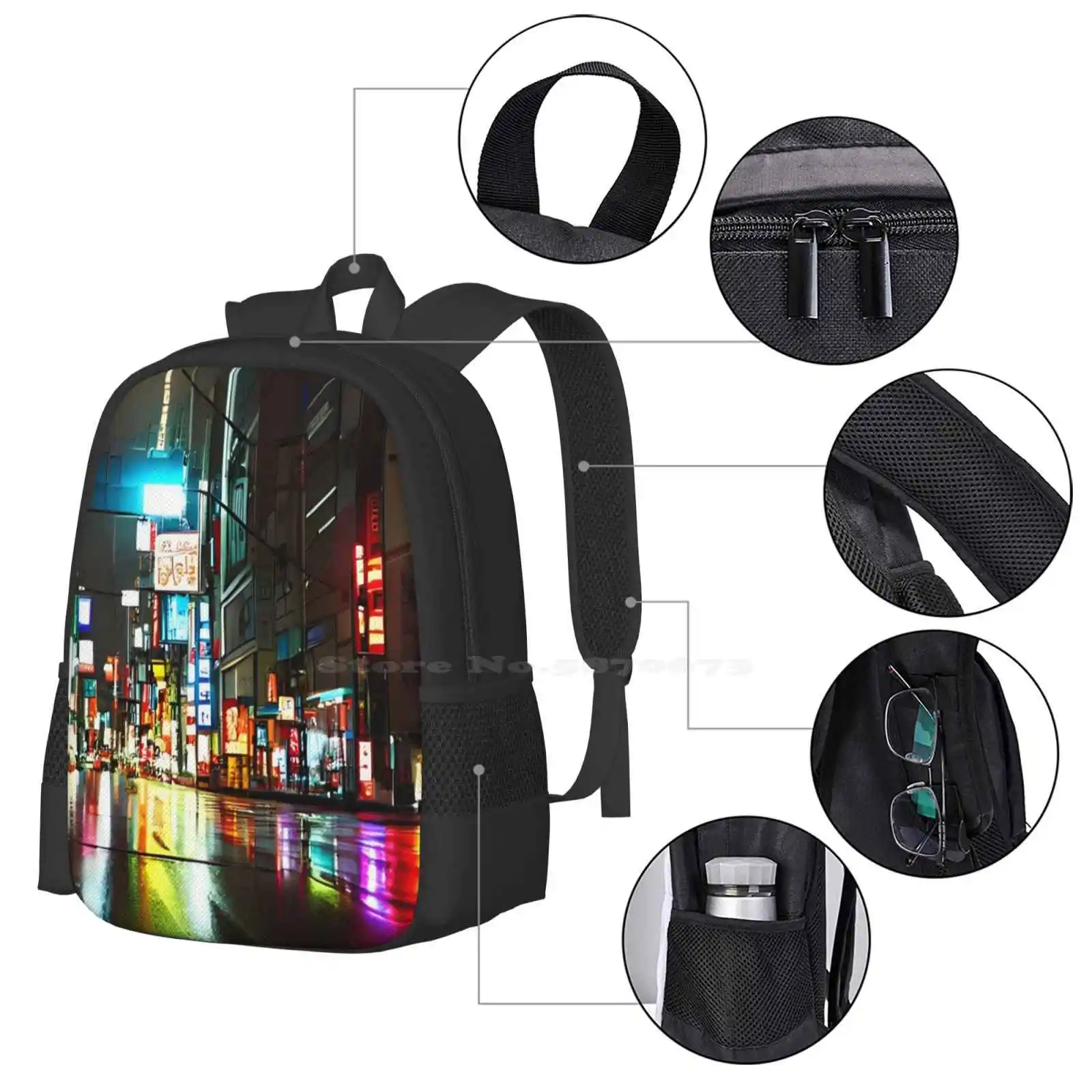 Tokyo Neon - Night Scenario -  - Fashion Street Night ulasan dan harga