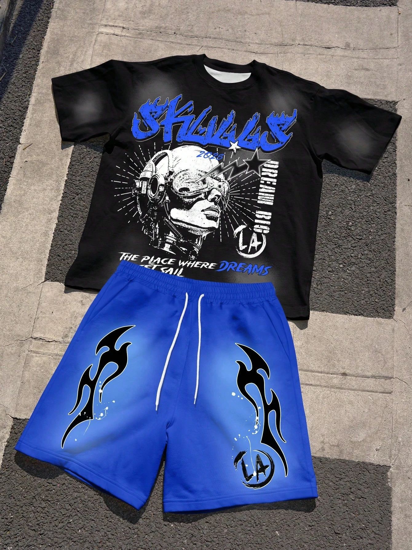 2026 Summer New Men's Short-Sl - Street Fashion China ulasan dan harga