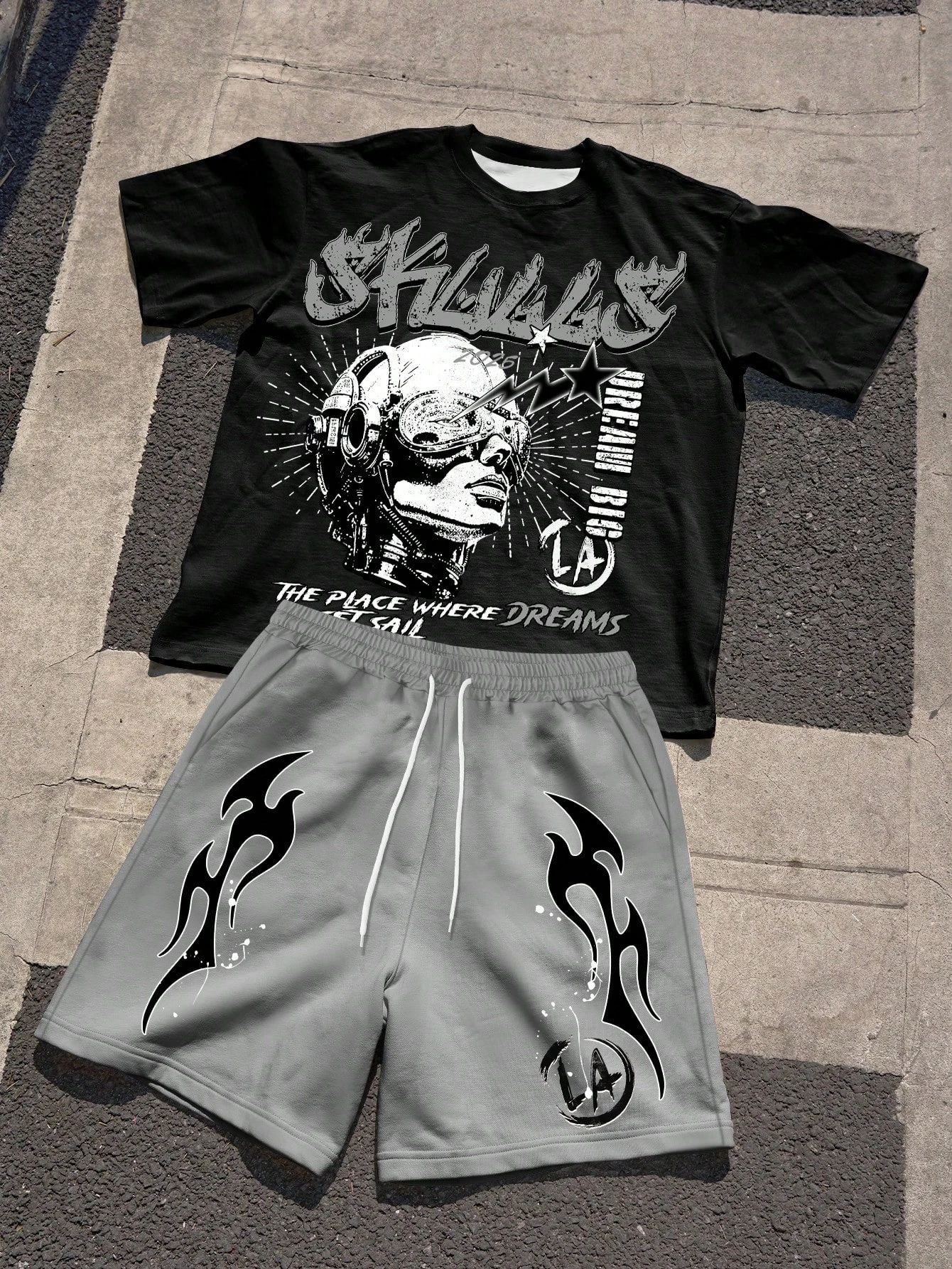 2026 Summer New Men's Short-Sl - Street Fashion China ulasan dan harga