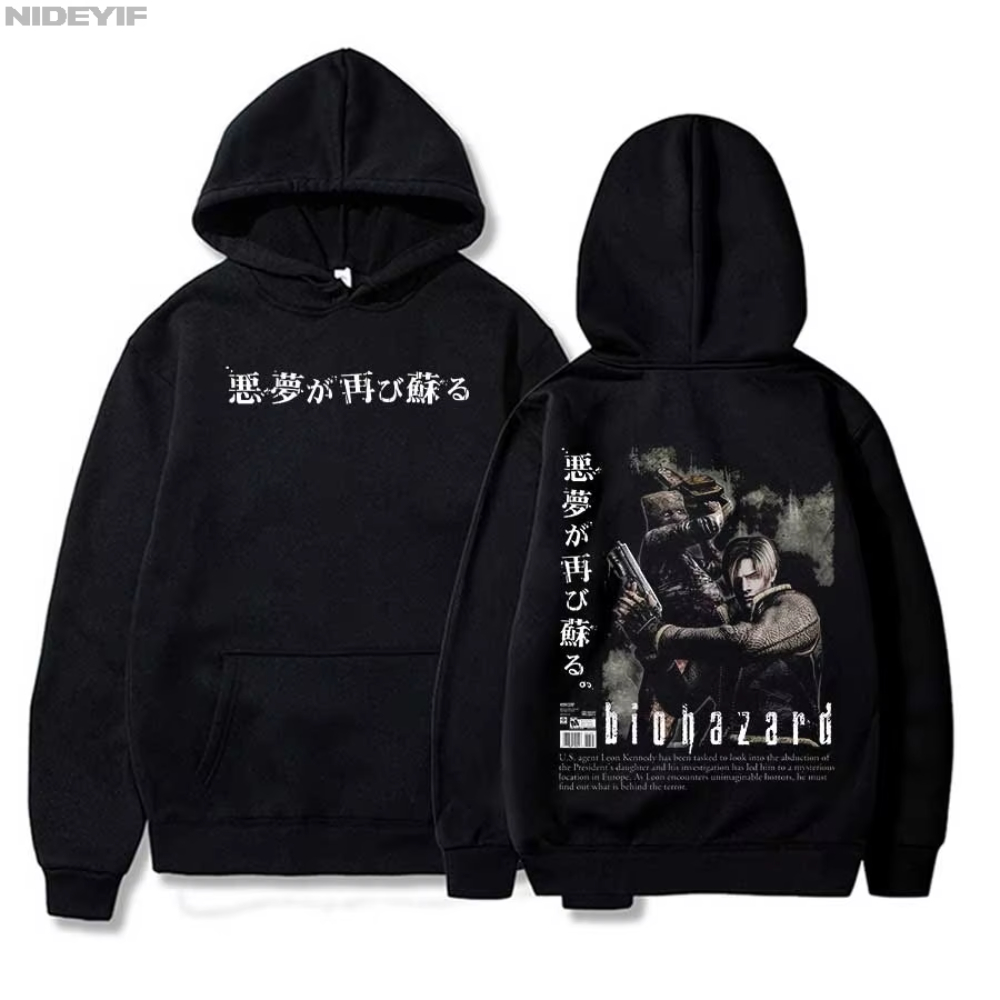 Game Hoodies, Biohazard, Hip-h - Street Fashion Game ulasan dan harga
