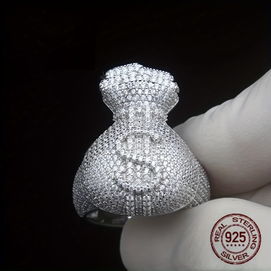 Unique Men‘s 925 Sterling Silv - Street Fashion Rings ulasan dan harga