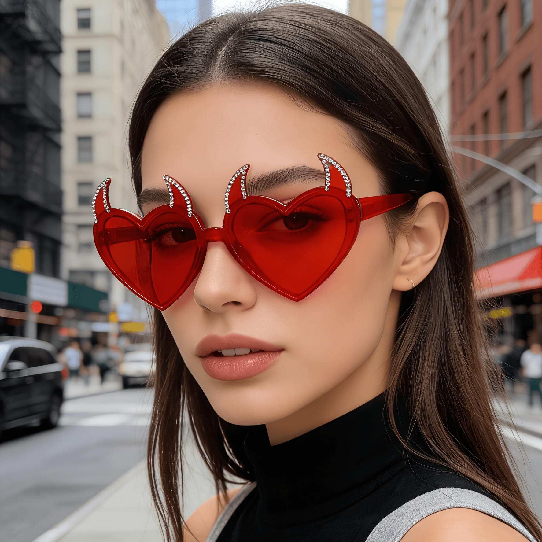 1pc, Women'S Glasses, Stylish  - Street Fashion Theme ulasan dan harga