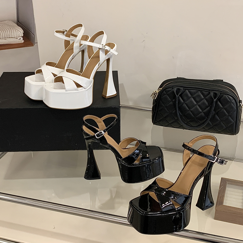 Aneikeh Summer Lacquer Leather - Street Fashion Women ulasan dan harga