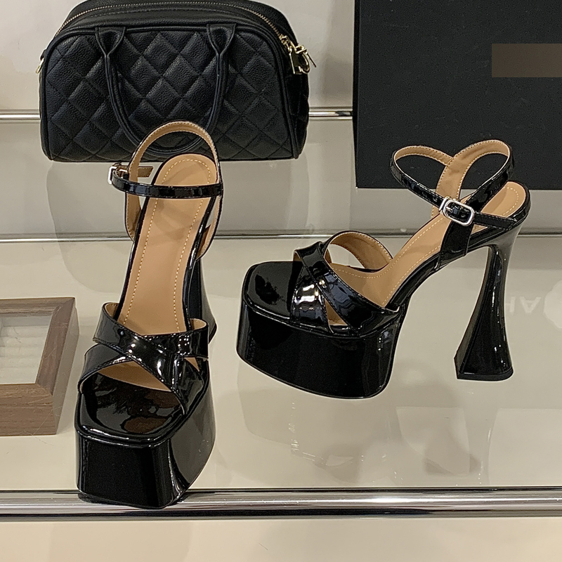 Aneikeh Summer Lacquer Leather - Street Fashion Women ulasan dan harga