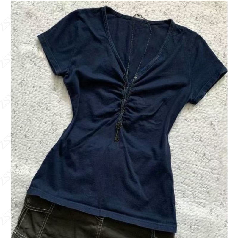 Aesthetic T shirts 90s Vintage - Street Fashion In Korea ulasan dan harga