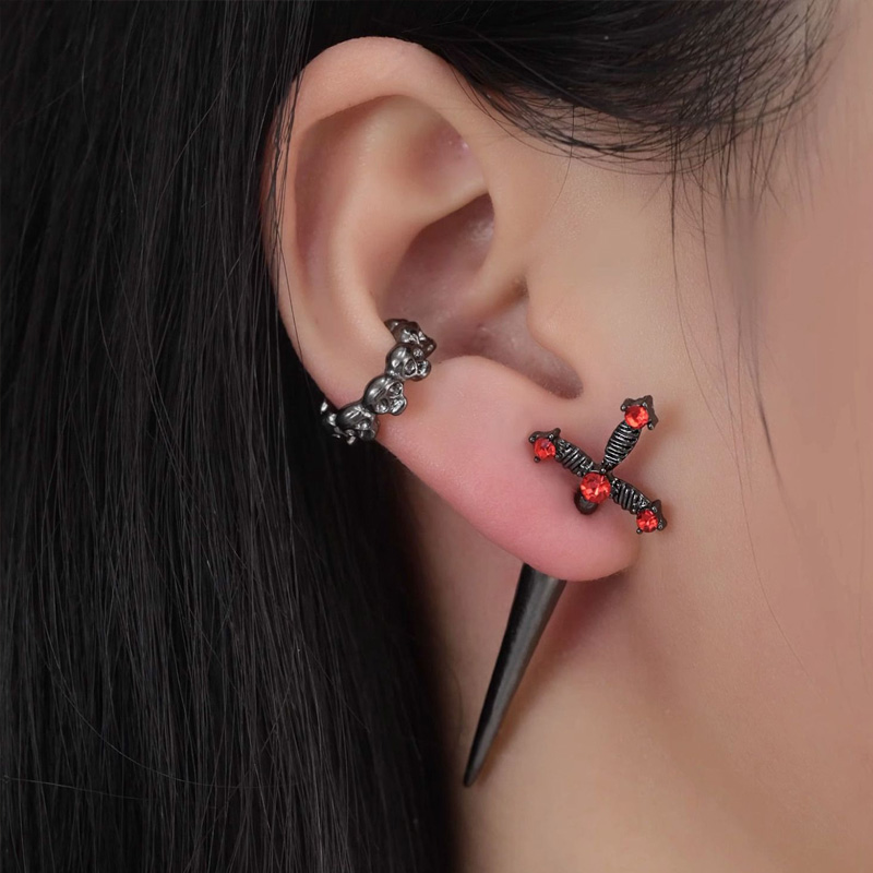 New In Fashion Vintage Hip Hop - Street Fashion Earrings ulasan dan harga