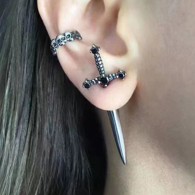 New In Fashion Vintage Hip Hop - Street Fashion Earrings ulasan dan harga