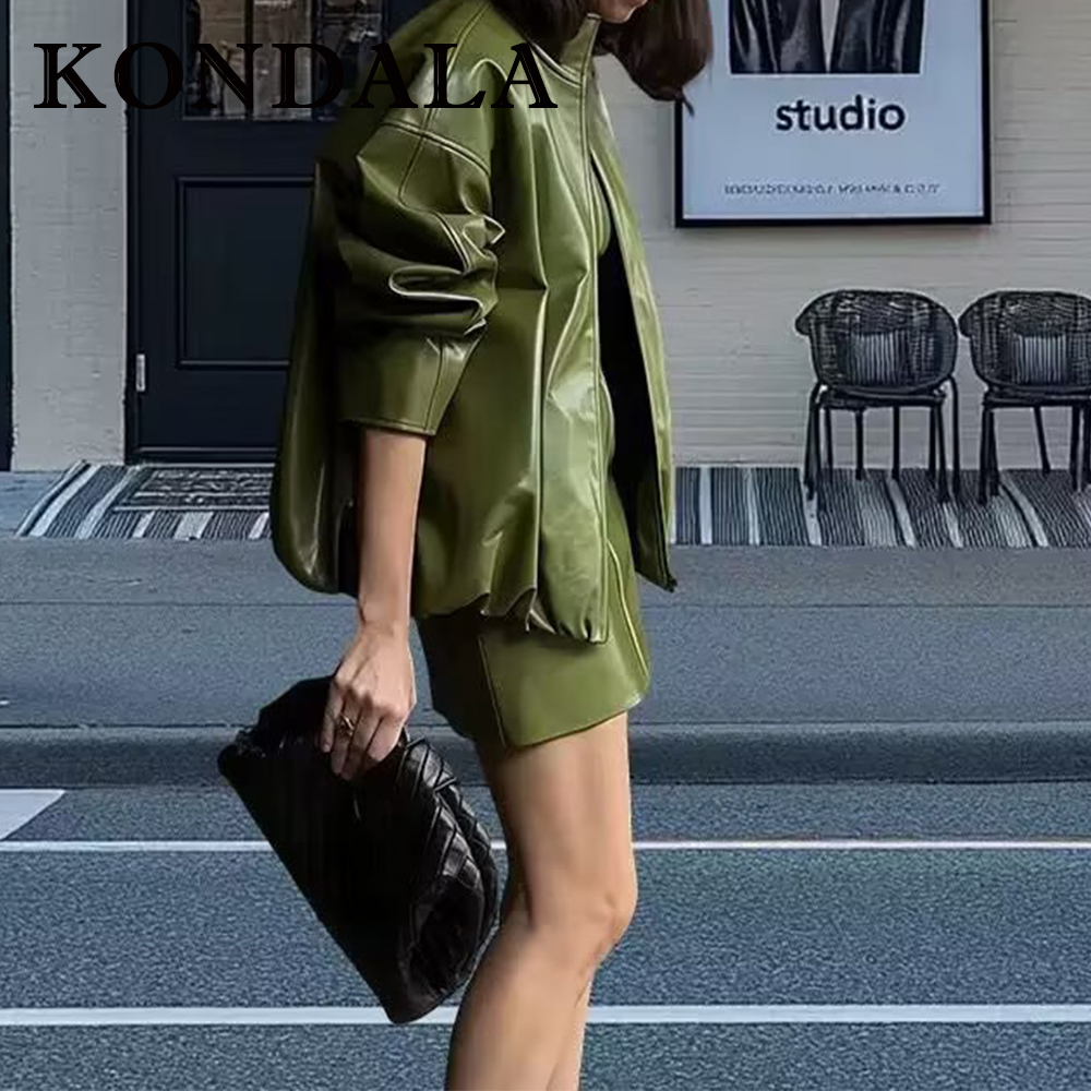 KONDALA Chic Streetwear Green  - Fashion Street Night ulasan dan harga