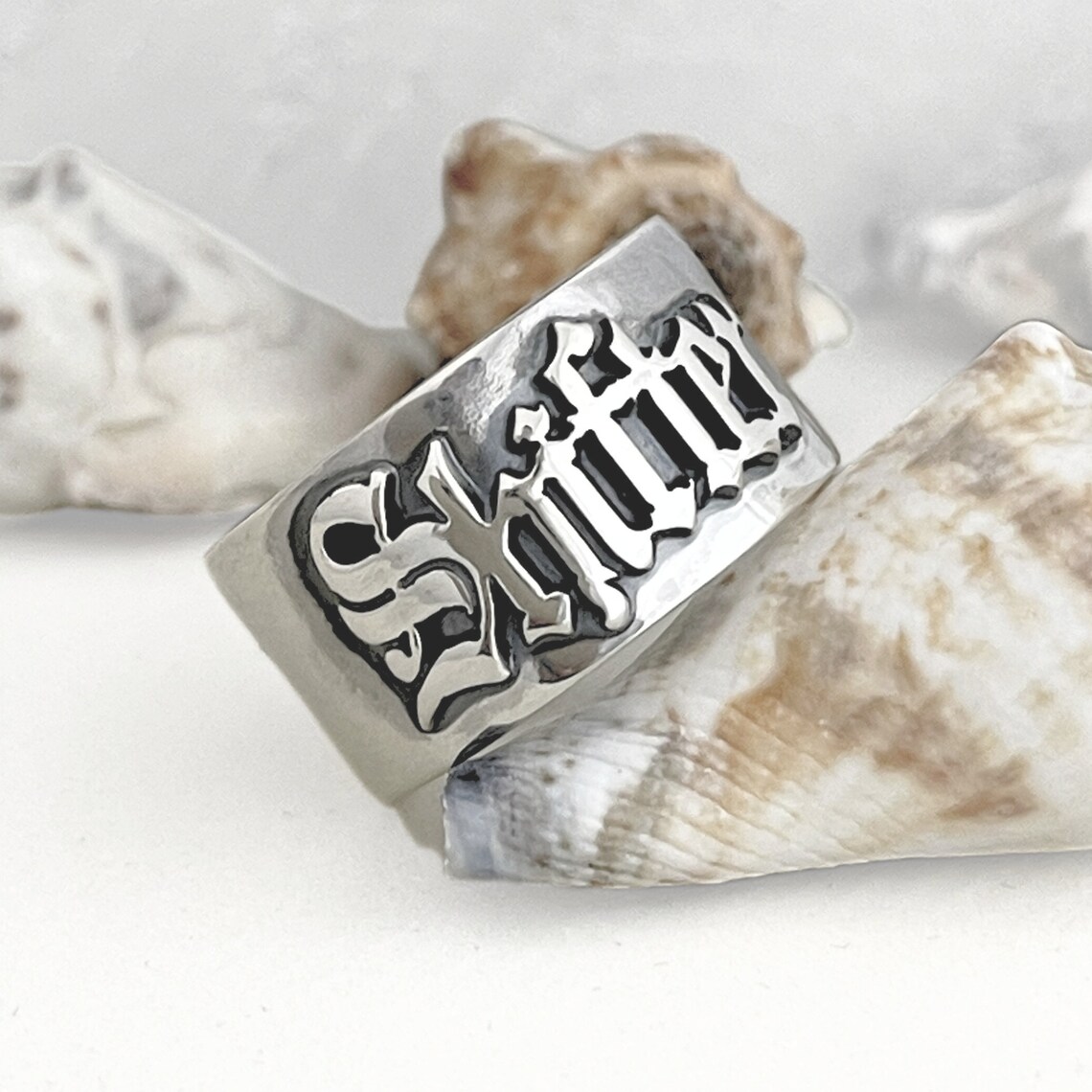 12MM Men' Gothic Rings Persona - Street Fashion Rings ulasan dan harga