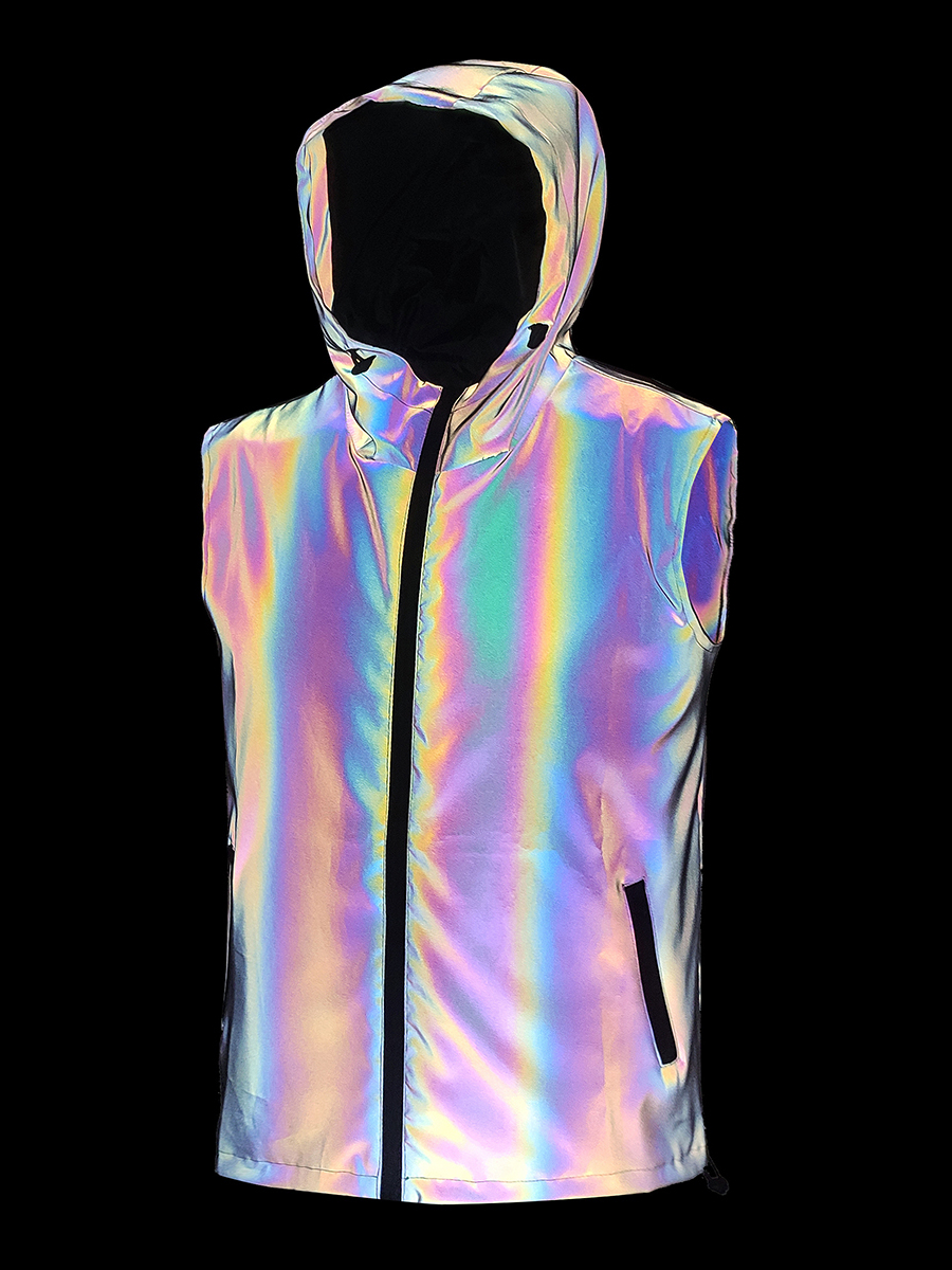 Reflective Vest Men's  Hoodie  - Fashion Street Night ulasan dan harga